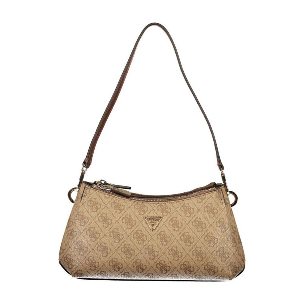 Guess Jeans Beige Polyurethane Women's Women's Bag